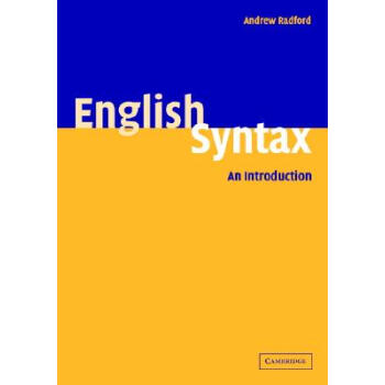 【】English Syntax: An Introduction