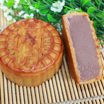 潘祥记云南特产中秋香芋月饼100克