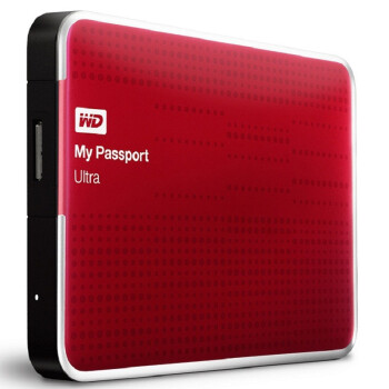 WD 西部数据 My Passport Ultra USB3.0 1TB 携移动硬盘