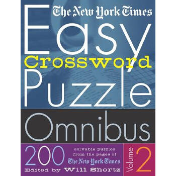 > 【预订】the nyt easy xword omni 2: 200 solvable