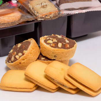 伊莎贝尔 isabelle 进口高档喜饼礼盒 爱无限系列誓约三层什锦饼干