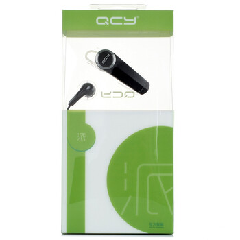 
                                        QCY Q8 单耳版 商务 蓝牙耳机 蓝牙4.1 耳机/耳麦 支持双声道 耳挂式 通用 无线耳机 黑色                