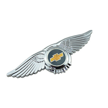 欢旅 雪佛兰车头标 卧标 车标金属贴 汽车标志 车贴 改装贴标 飞鹰标