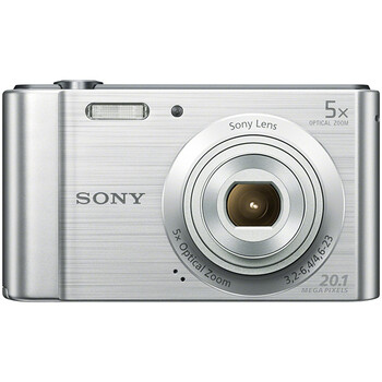
                                                            索尼（SONY） DSC-W800 便携数码相机/照相机/卡片机 银色（约2010万像素 5倍光学变焦 2.7英寸屏 26mm广角）                