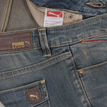 i彪马/puma lifestyle 女士牛仔裤 561086 复古洗水 27/32