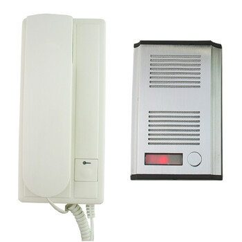 酷丰 家用有线双向对讲电话机门铃非可视/交直流对讲 3206