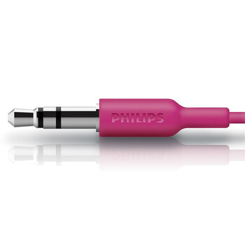 飞利浦（PHILIPS） SHE3590PK 重感低音 紧凑型耳机 耳塞 附3对柔软耳罩 粉红色