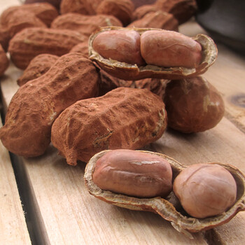 远山农业 龙岩红泥花生 500g*2袋 奶香味龙岩花生 零嘴佳品 闽西特产