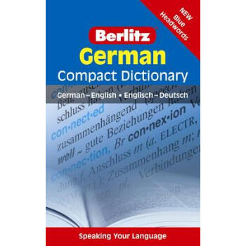 【】Berlitz German Compact Dictionary: