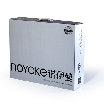 
                                        诺伊曼（noyoke）床品家纺 记忆绵软硬护腰升级三角靠垫 腰部护理记忆腰靠 55*35CM                
