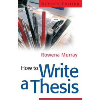 【】How to Write a Thesis