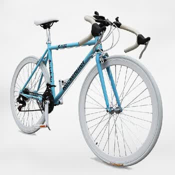 洛克菲勒特价新款夜光公路车自行车 r100公路赛700c21速 备注【红色款