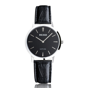 锐力read手表超薄石英表防磨划蓝宝石镜面原装进口机芯时尚情侣对表r