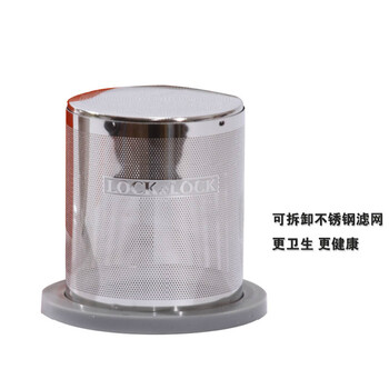
                                                                                乐扣乐扣LOCK便携茶杯密封防漏运动水杯学生杯随手杯HLC820茶水分离塑料杯 咖啡色570ml                