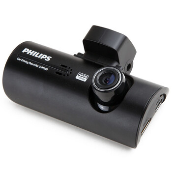飞利浦（PHILIPS）CVR200行车记录仪 全高清1080P 金属质感mini时尚 