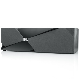 
                                        JBL Studio 120CBK 音响 音箱 中置 木质 HIFI 发烧级 高保真 家庭影院 黑色                