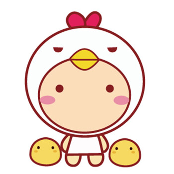 翼贴 车贴 生肖动物装饰娃娃 卡通贴画贴纸 小鸟