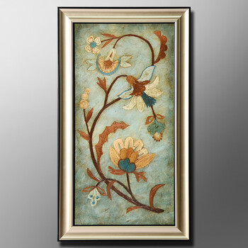 奇居良品进口美克美家风装饰画挂画壁画客厅画 柯希林花记 aae1