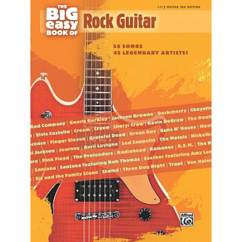 【】The Big Easy Book of Rock Guitar: Easy