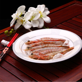 中国水产 进口野生 塞拉利昂白虾 500克/盒 海鲜年货