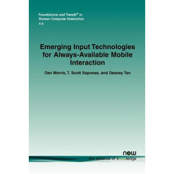 【】Emerging Input Technologies for
