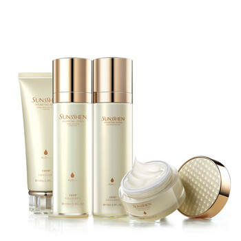 圣蜜莱雅 sunsshen水能丝白套组洁面乳  润肌水