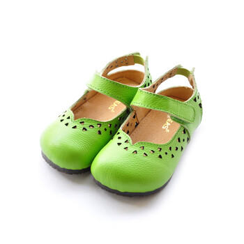 2014春季新品真皮镂空儿童鞋牛皮女童单鞋韩版公主鞋25-36fp858 绿色