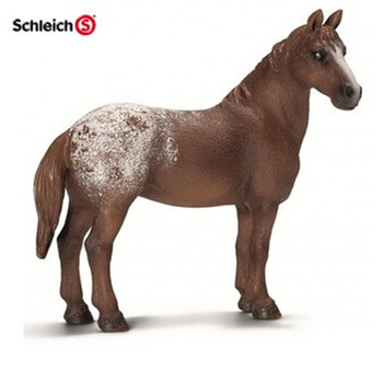 德国思乐schleich仿真塑胶动物模型玩具马系列 s13731-阿帕鲁萨母马价