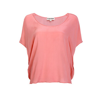 22新】猪猪的店 设计师 御用面料oversize王牌罩衫tx4158 淡粉色 m