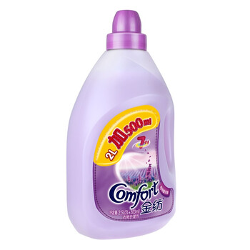 金纺(COMFORT)衣物护理剂 怡神薰衣草 促销装(2L+500ml)(柔顺剂)