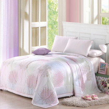 玫琳凯家纺 天丝面料夏被芯 双人空调被夏凉被 被子 双面天丝可水洗夏