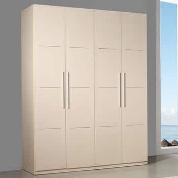 佳勒仕klash四门衣柜(白枫木色)