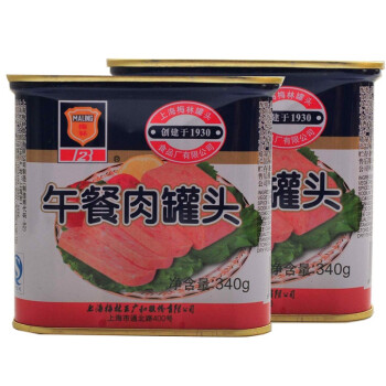 梅林 午餐肉罐头340g*2