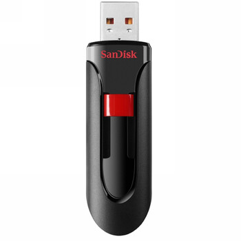 闪迪（SanDisk）酷悠（CZ60）64GB U盘 黑红