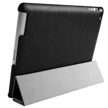 esk 607 the new ipad3/ipad2 经典超薄保护套 黑色(赠送贴膜)