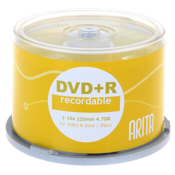 ARITA  铼德 DVD+R 16速 4.7G  桶装50片 刻录盘