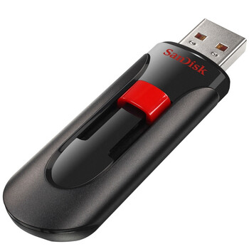 闪迪（SanDisk）酷悠（CZ60）64GB U盘 黑红