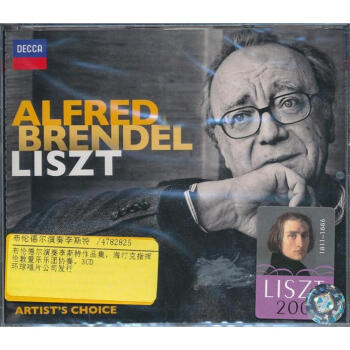 {} CD ׵¶˹Ʒ3CD Alfred Brendel: Liszt Artist's Choice