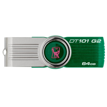 金士顿（Kingston）DT 101G2 64GB U盘 绿色 经典之作