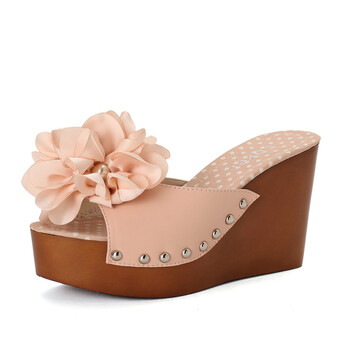 cover卡文 2012春新品羊皮坡跟女凉鞋cm25501 粉色 39