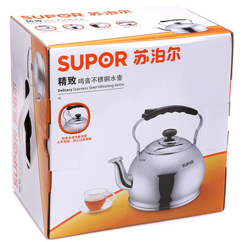 
                                        
                                                            苏泊尔supor精致琴音不锈钢水壶SS40P1                