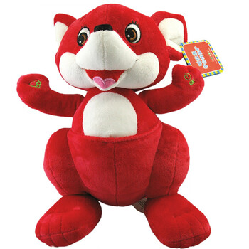 幼儿画报推荐 红袋鼠声控毛绒玩具 会讲故事一代