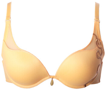 戴安娜diana 3/4中厚杯 性感裸色春夏新款 聚拢文胸内衣2080205h3 金