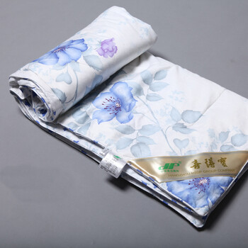 喜得宝 100% 蚕丝被 1026 夏季新款双人空调被 印花款d 150cm*210cm