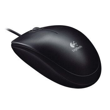 
                                        
                                                            罗技（Logitech）M100r 鼠标 有线鼠标 办公鼠标 对称鼠标 大手鼠标 黑色 自营                