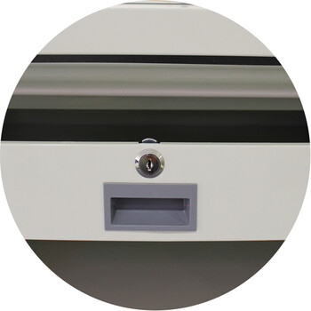 得宝(diplomat)防火保险箱 保险柜 指纹密码 200fpl