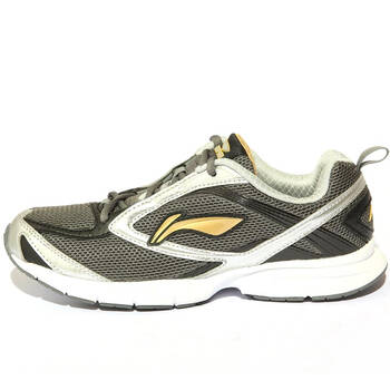 李宁 男 轻质跑鞋 arbf041-3 冷灰10c/银 43