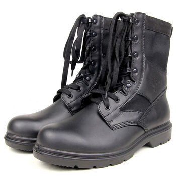 3514神行太保双密度高腰06伞兵作训靴 哑黑 40
