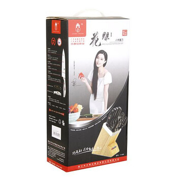 
                                        巧媳妇刀具套装菜刀多用刀 花雕八件套刀 T-478                