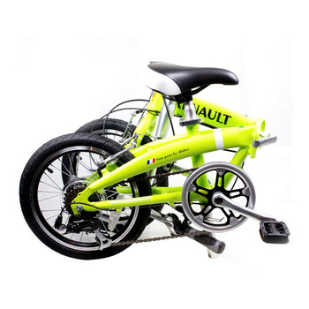 renault 雷诺 2013款 休闲折叠车自行车 r167 叶脉绿 16寸